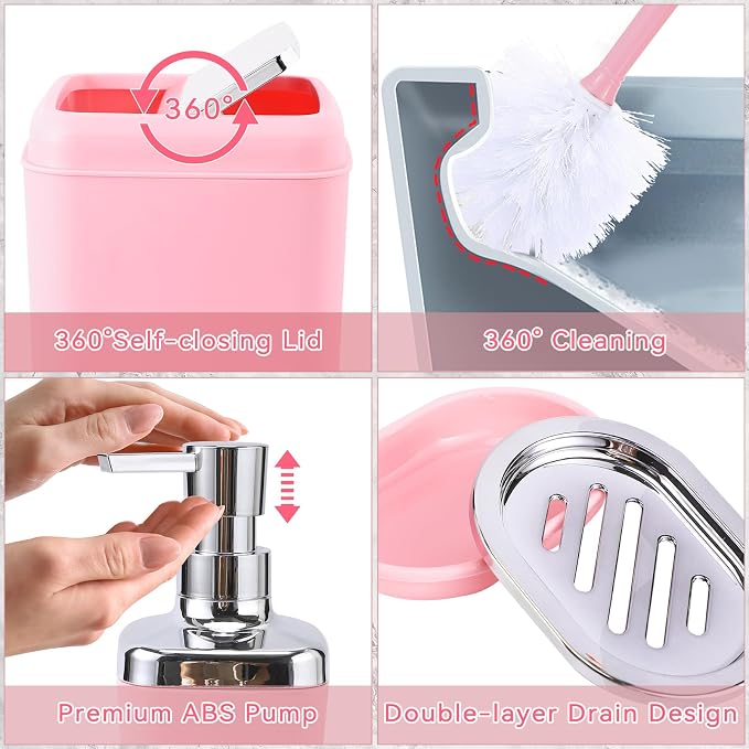 Bathroom Accessory Set–Bathroom Sets - Image 6