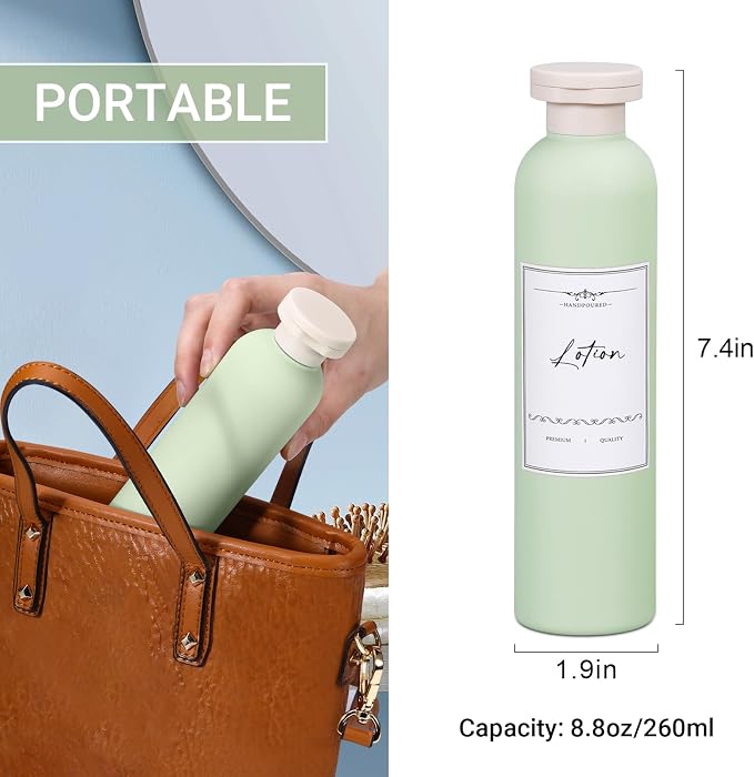 8.8oz Travel Essentials Shampoo Bottles - Image 3