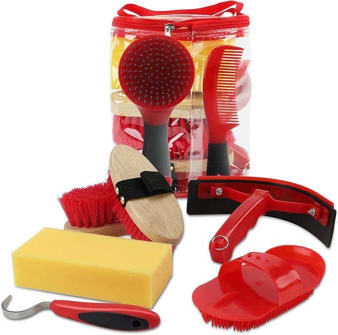 9 Pieces Grooming Kit with Tote Bag by GINDOOR