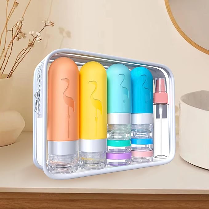 Empty 3 oz Travel Size Bottles Toiletries Containers - Image 7