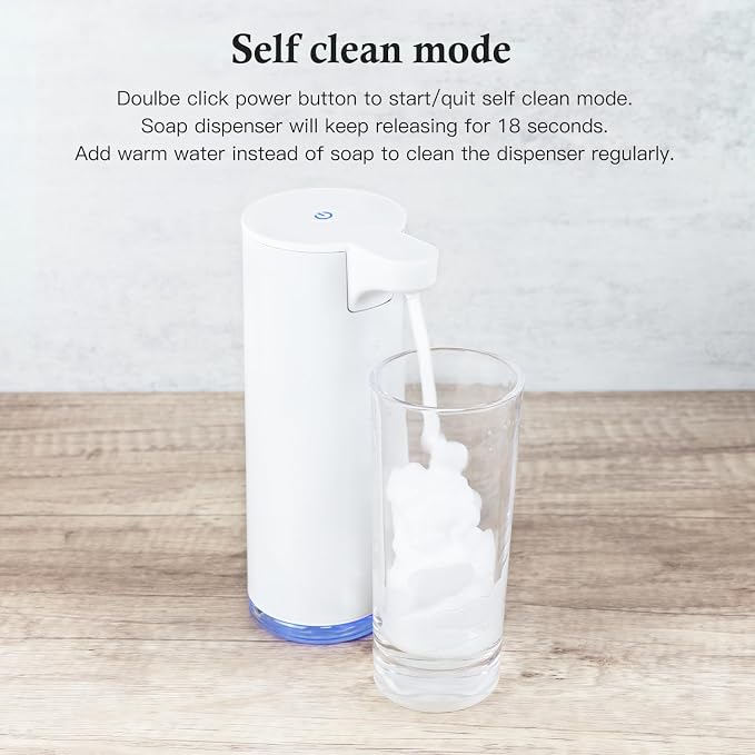LAOPAO Automatic Soap Dispenser Foaming: Rechargeable Touchless Soap Dispenser - Image 5