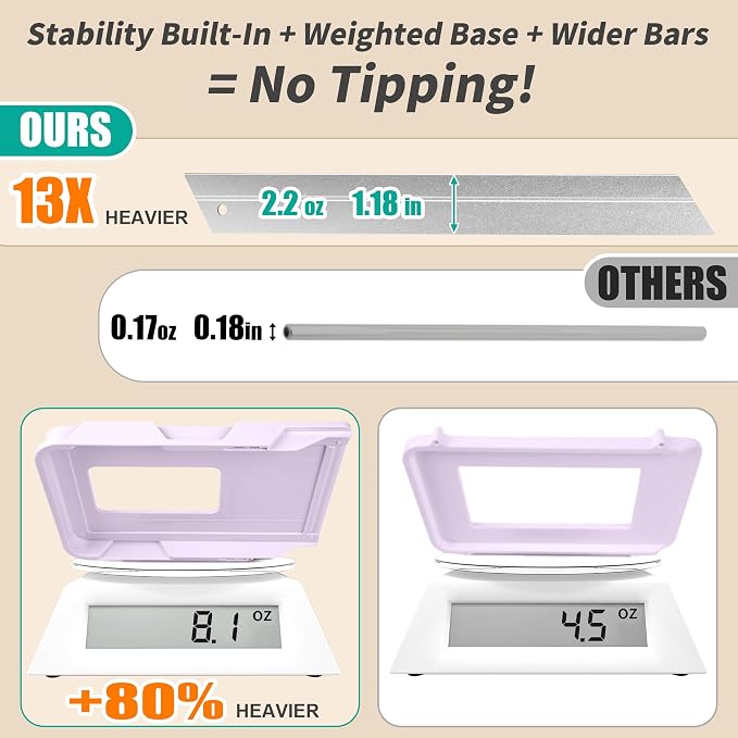 3 Pack Bathroom Organizers and Storage - Image 3