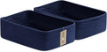 Large Shallow Organizing Baskets 15x11x5.1 Inches by MiniArkStorageBasketsHome