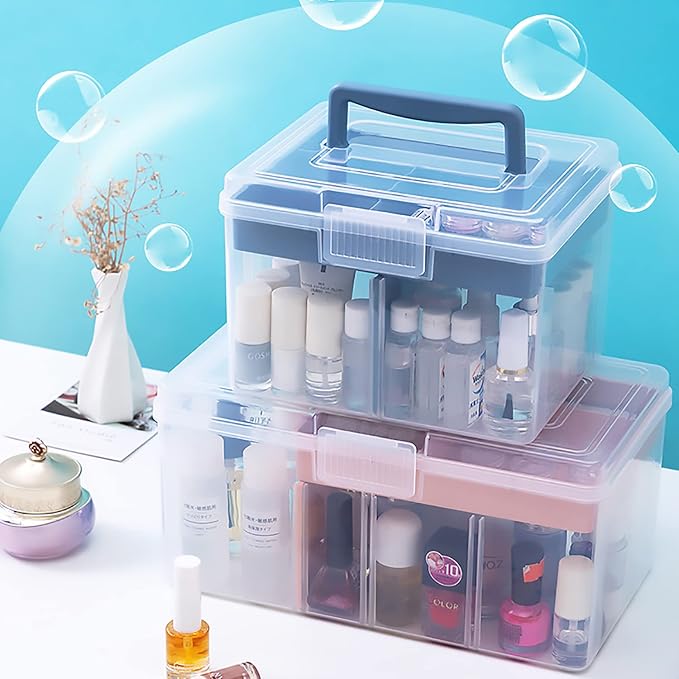 Clear Small Plastic Storage Box - Image 3
