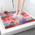 Non Slip Shower Mat, 36x36 Inch Large Soft and Comfortable Bath Mat, PVC Loofah by Unknown