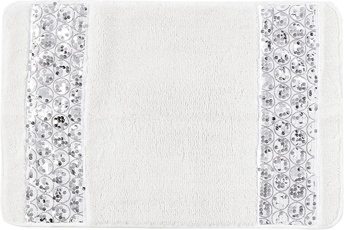 Zahari Home Sinatra Modern Bathroom Rug Classic Luxury Bath Rug Contemporary - Image 5