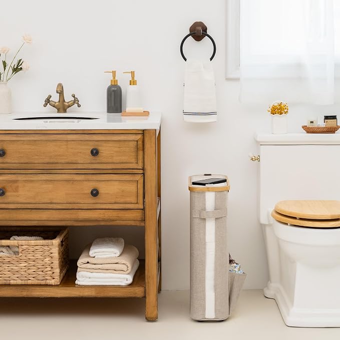 StorageWorks Toilet Paper Storage Baskets - Image 6