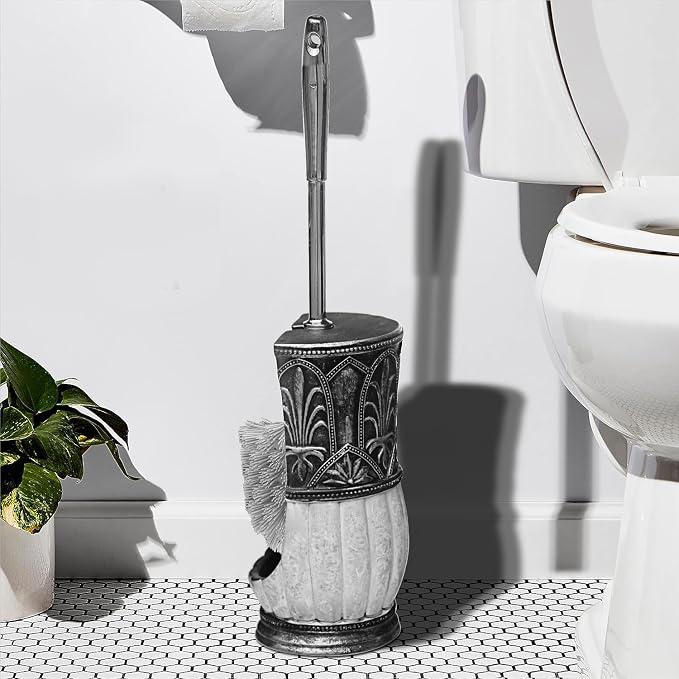 6 Pieces Pumkins Bathroom Accessories Set Including Trash Can, Toothbrush - Image 3