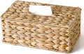 Rectangle Wicker Tissue Box Cover Fits 120-Count / 160-Count Boxes, Natural by S310