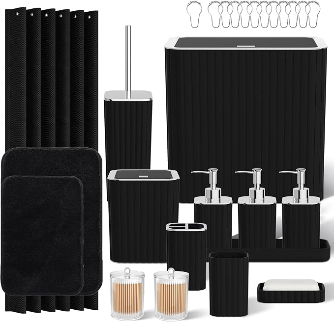 Bathroom Accessory Set by LetUsMakeHomeYourFavoriteDestination