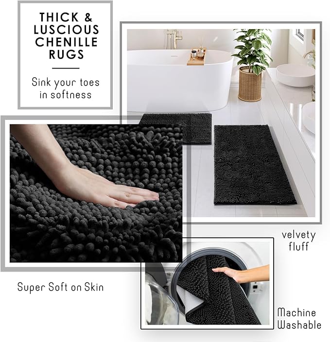 Clara Clark Black Bathroom Set - Image 5