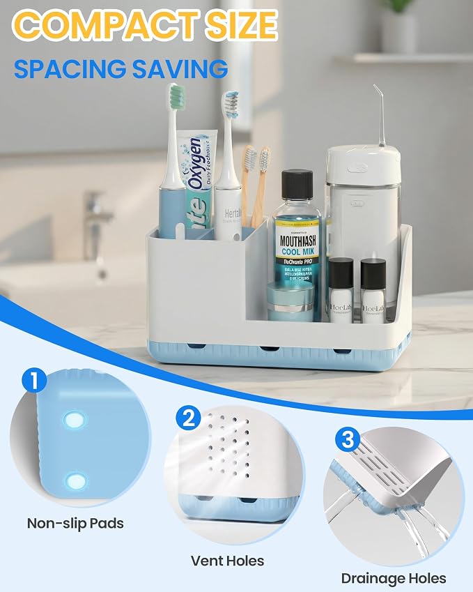 Toothbrush Holders for Bathroom Counter - Image 4