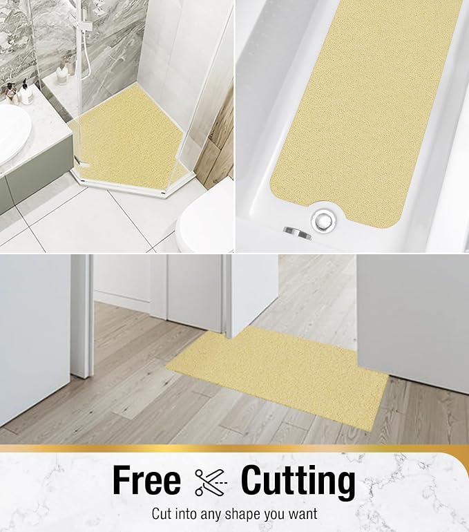 HITSLAM Shower mat Non Slip, 24 x 16 Inch Bath Mat - Image 6