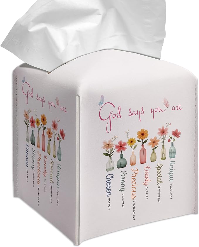 Grace Yonks Cute Tissue Box Cover Square by Grace+Yonks