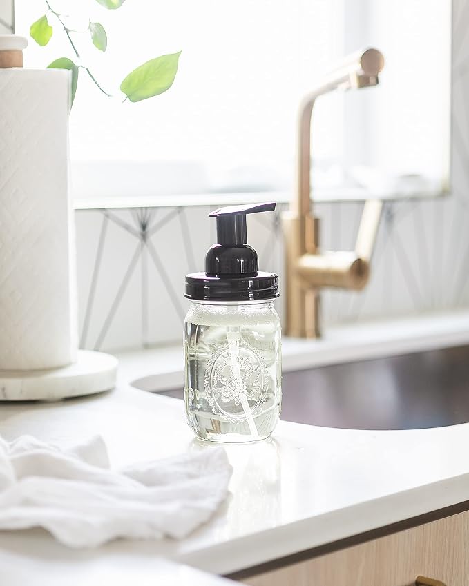 Jarmazing Products Mason Jar Foaming Soap Dispenser Lids - Image 4