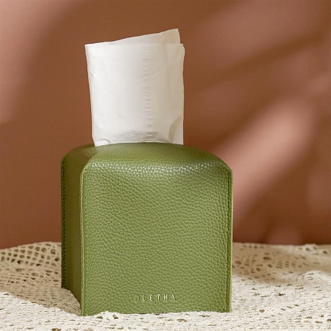 OLETHA Square Tissue Box Cover - Image 2