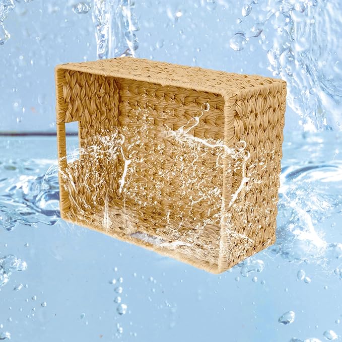 GRANNY SAYS Large Wicker Basket, Decorative Woven Basket - Image 4