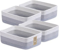 Large Shallow Organizing Baskets 15x11x5.1 Inches by MiniArkStorageBasketsHome