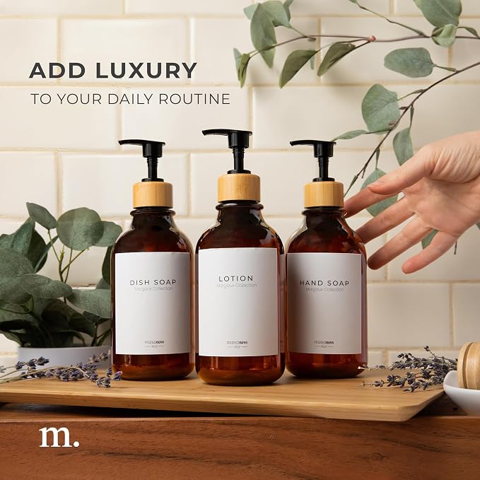 MaisoNovo Refillable Shampoo and Conditioner Bottles - Image 3