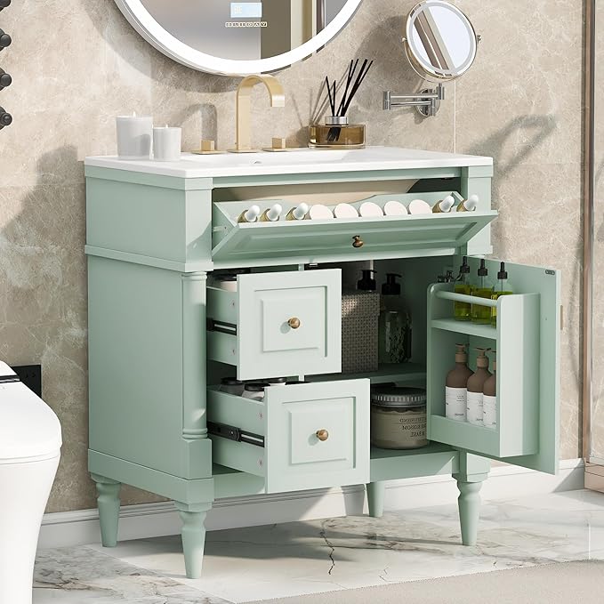 Harper & Bright Designs 30" Bathroom Vanity by HarperBrightDesigns