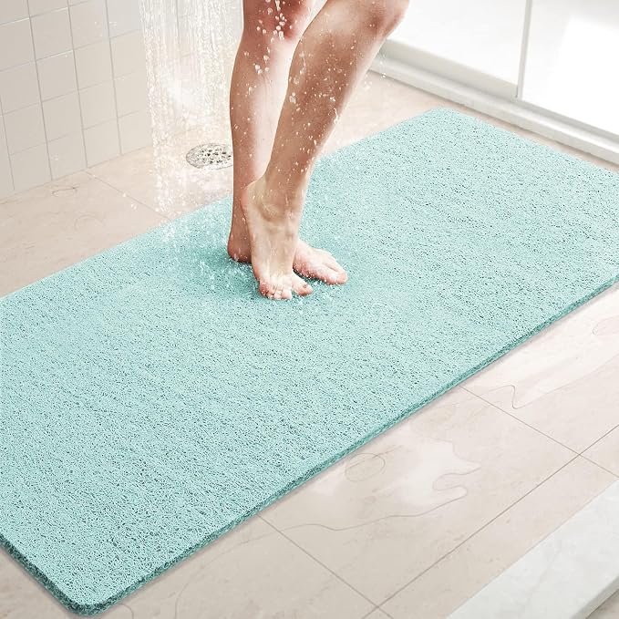 LuxStep Shower Mat Bathtub Mat, 47x16 inch, Non-Slip Bath Mat by LuxStep