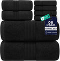 DAN RIVER 8 PC Luxury Bath Towels by DanRiver