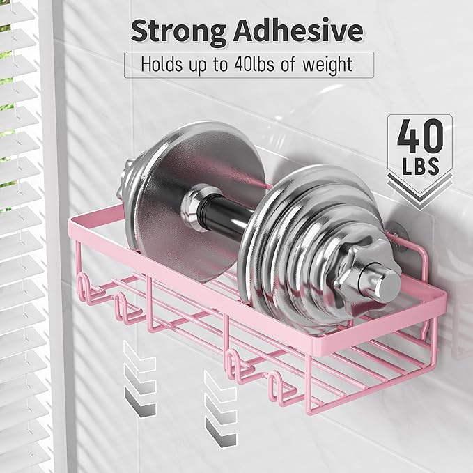 5 Pack Shower Caddy Organizer Rack Shelf - Image 4