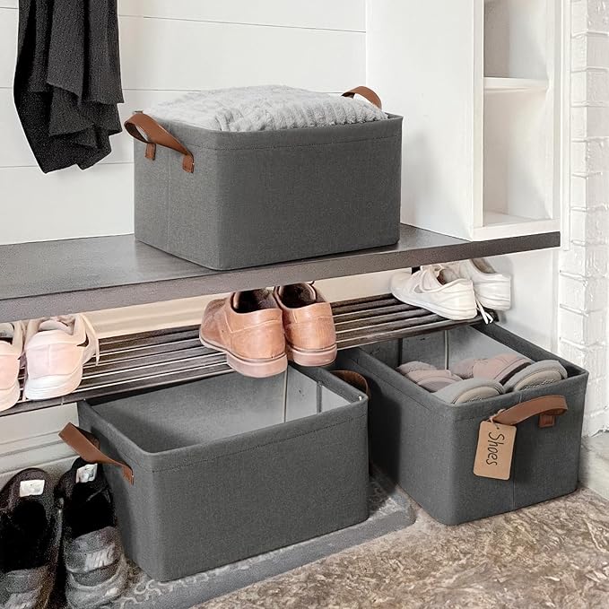 CHICVITA Storage Baskets Large Storage Bins - Image 7