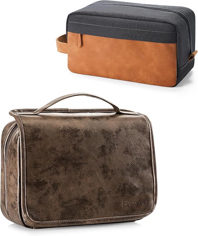 Elviros Hanging Travel Toiletry Bag Gift by Elviros