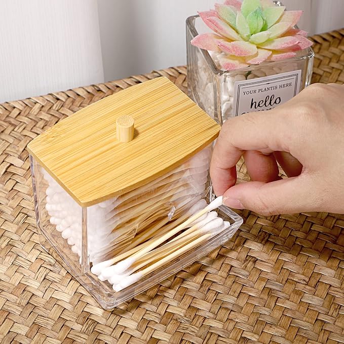 Hipiwe Acrylic Q-Tip Holder - Image 4