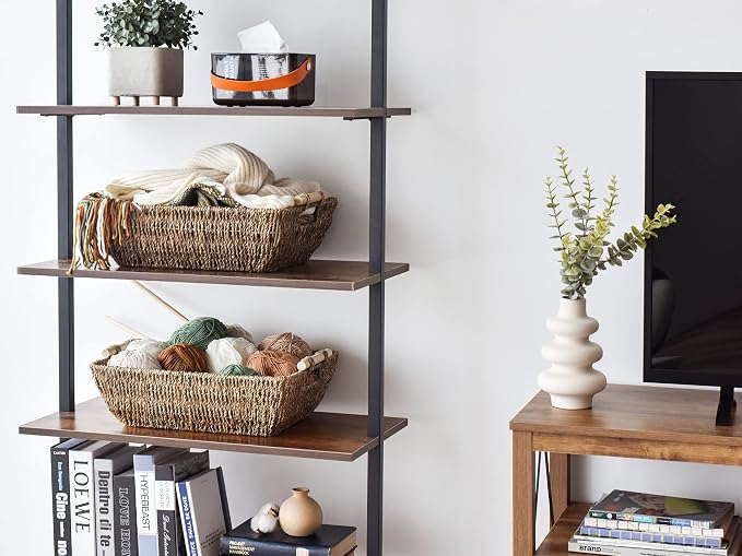 StorageWorks Hand-Woven Jumbo Storage Baskets - Image 5
