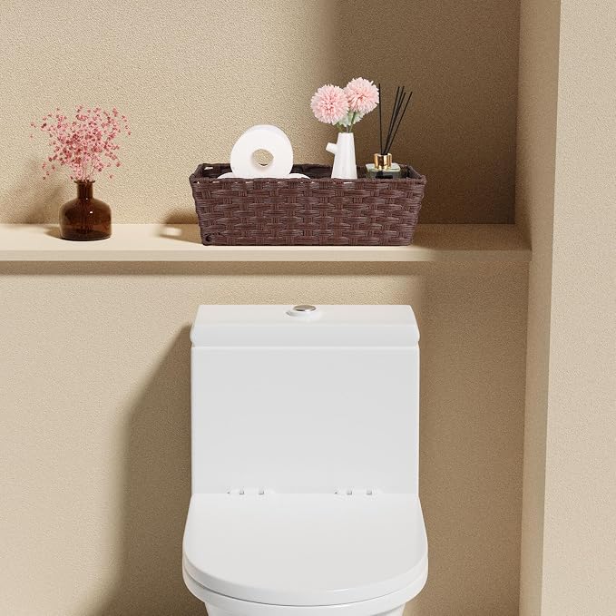 Plastic Wicker Storage Baskets - Image 4
