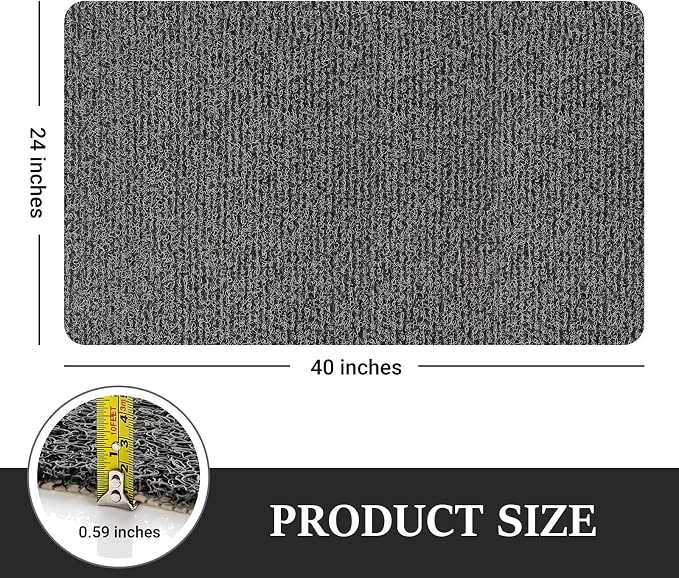 LuxStep Shower Mat Bathtub Mat, 40x24 inch, Non-Slip Bath Mat - Image 2