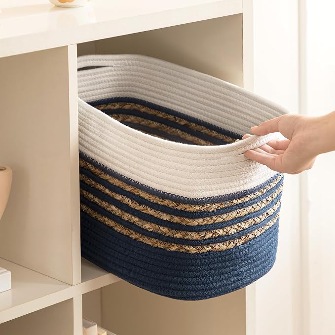 UBBCARE 1 Pack Baskets for Organizing, Woven Storage Baskets for Toys and Towel - Image 6