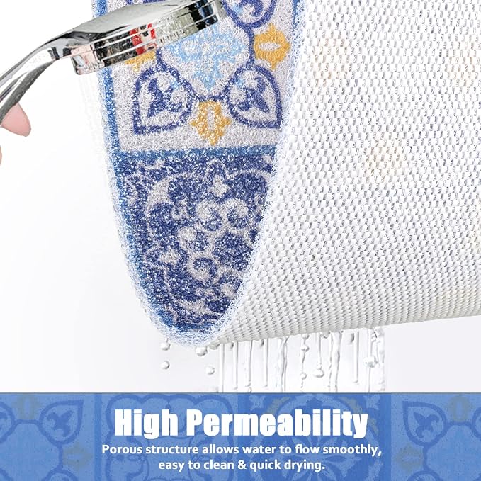 Non Slip Shower Mat, Soft Comfortable Shower Floor Mat - Image 3