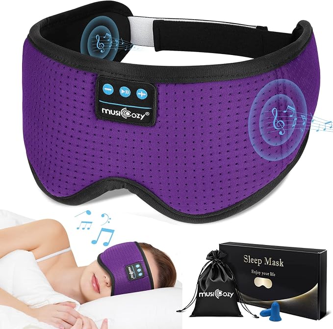 MUSICOZY Sleep Headphones, Wireless Music Earbuds Earphones by MUSICOZY