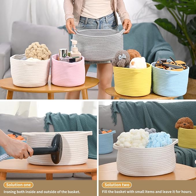 Small Gift Basket with Gift Wrap Cellophane Bag and Ribbons, Gift Baskets - Image 5