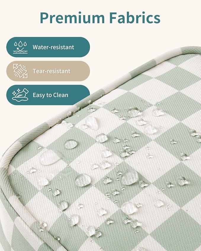 Narwey Travel Toiletry Bag for Women Traveling Dopp Kit Men Travel Bag for - Image 4