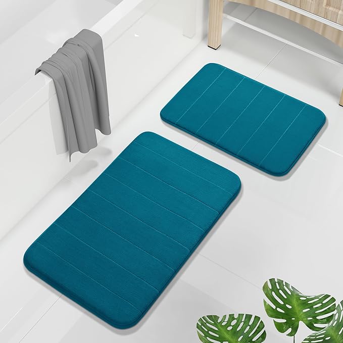 Yimobra Memory Foam Bathroom Rugs Sets 2 Piece by Yimobra
