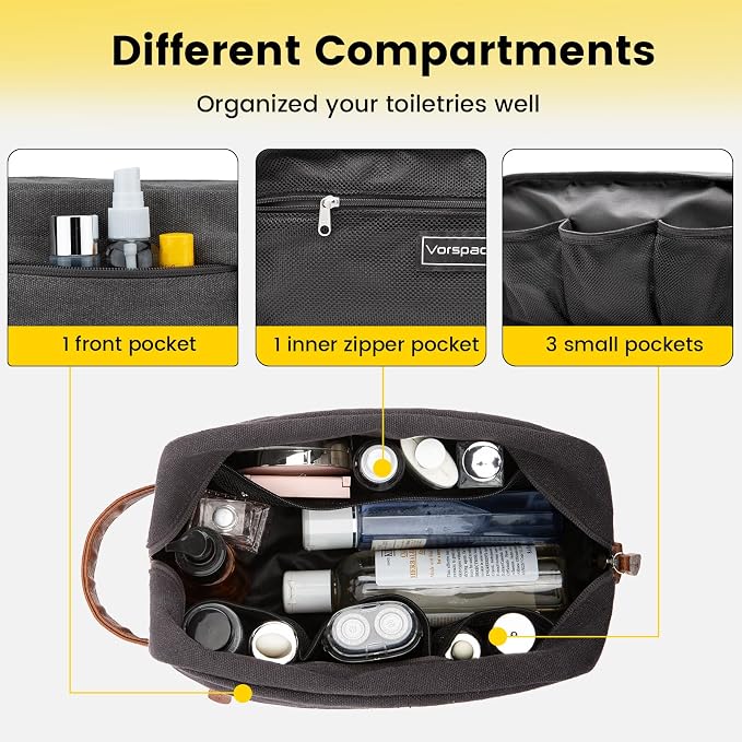 Vorspack Travel Toiletry Bag - Image 4