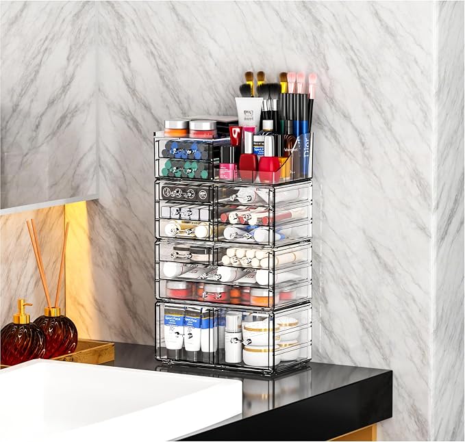 Cq acrylic Make Up Organizers for Vanity - Image 8