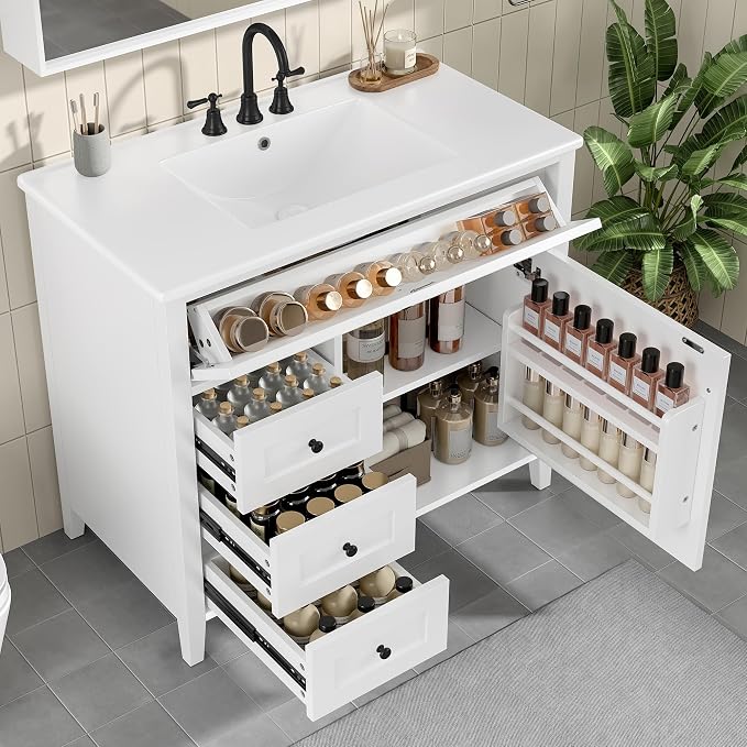 Harper & Bright Designs 36" Bathroom Vanity by HarperBrightDesigns