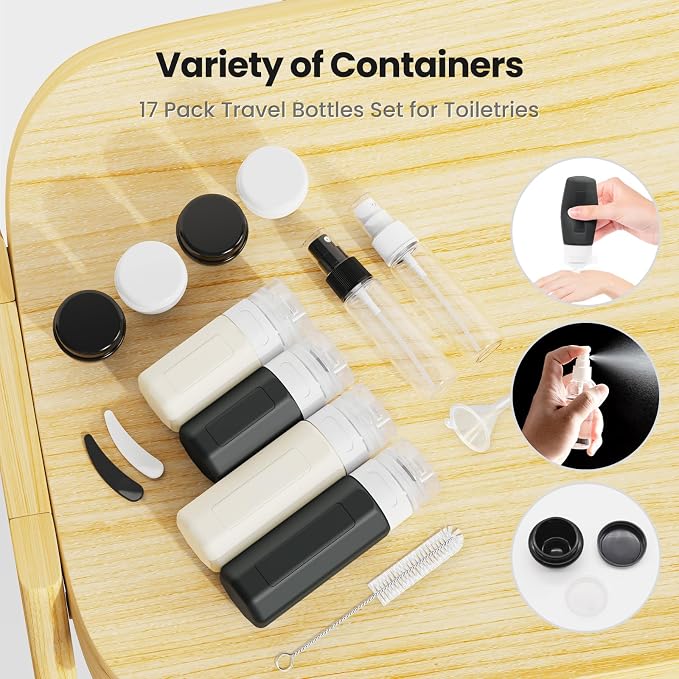 17 Pack Travel Bottles - Image 6