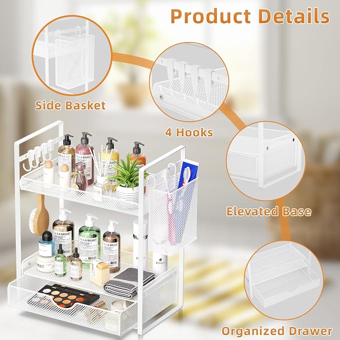 VITVITI 2 Tier Bathroom Organizer Countertop - Image 6