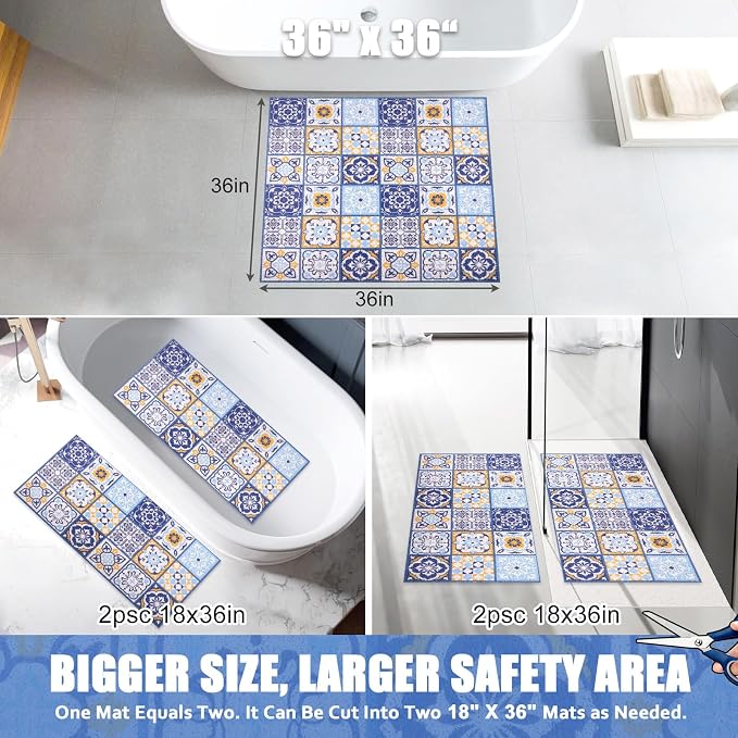 Shower Mat Bathtub Mat Non-Slip - Image 6