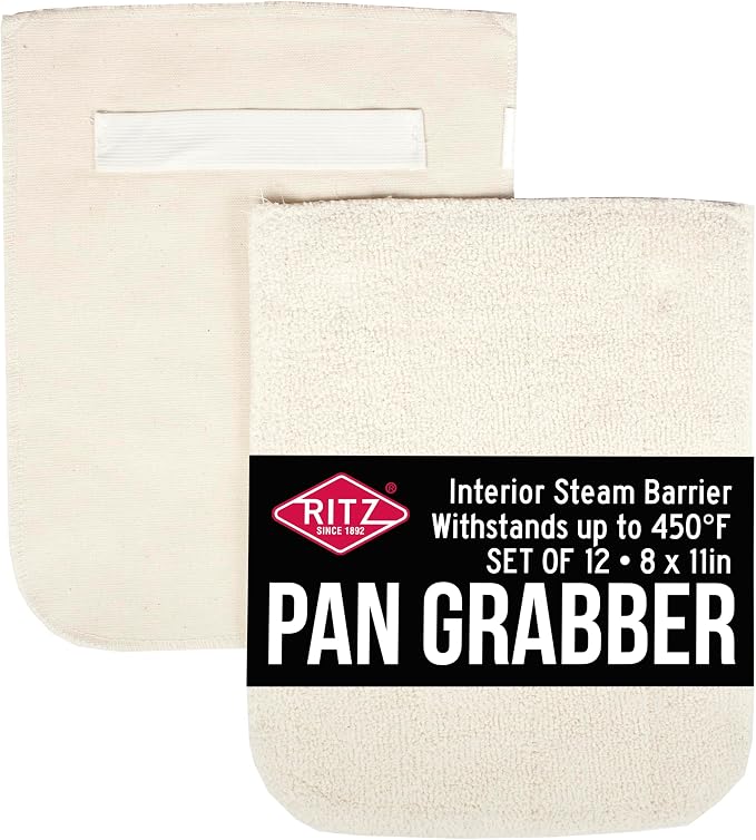 RITZ Food Service CLPG1-6P Terry Hot Pad Pot Holder - Image 2