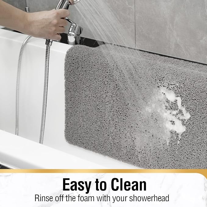 HITSLAM Shower mat Non Slip, 24 x 32 Inch Bathtub Mat Non Slip - Image 6