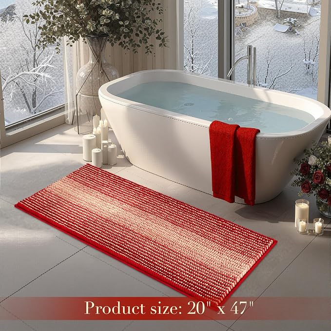 BSICPRO Christmats Bathroom Rugs, Christmats Bath Mat Rug - Image 6