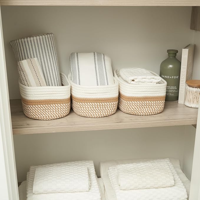 Beautiful Storage Basket Set of 3 - Image 2