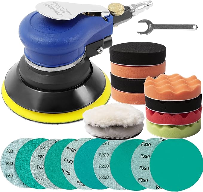 5 inch Air Random Orbital Sander by UPWOOD